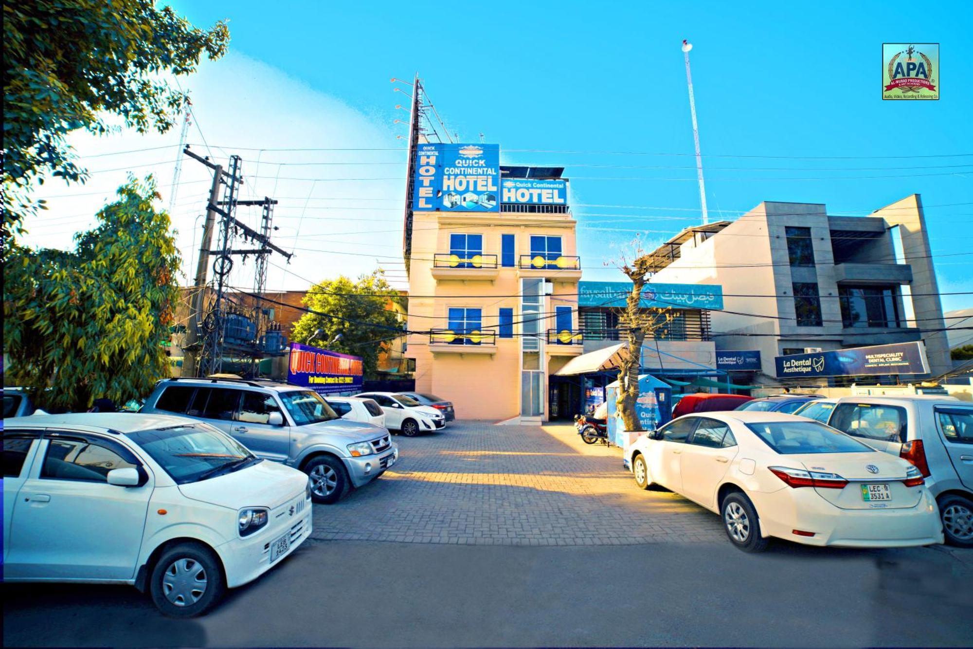 Quick Continental Hotel - Jail Road Lahore Eksteriør billede