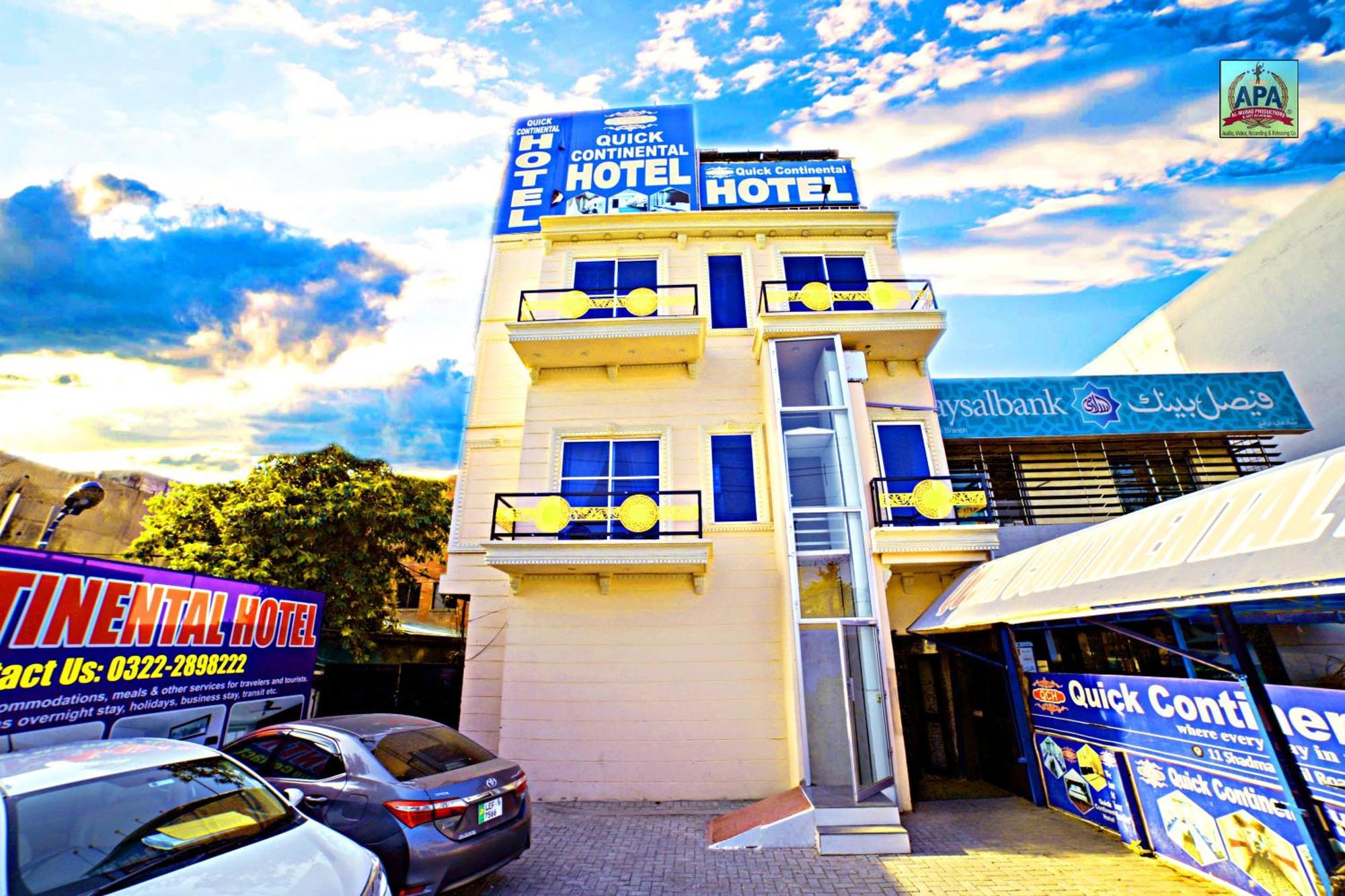 Quick Continental Hotel - Jail Road Lahore Eksteriør billede